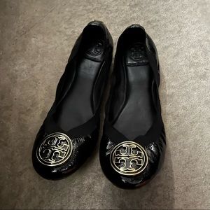 Tory Burch black classic flats